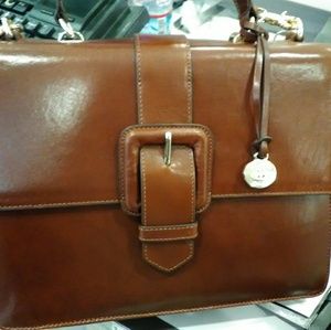 Brahmin medium Francine smooth leather, Cognac